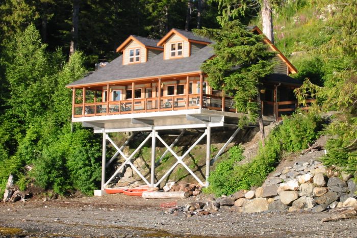 Duplex Cabin Waterfront cabin rental in Ketchikan Alaska